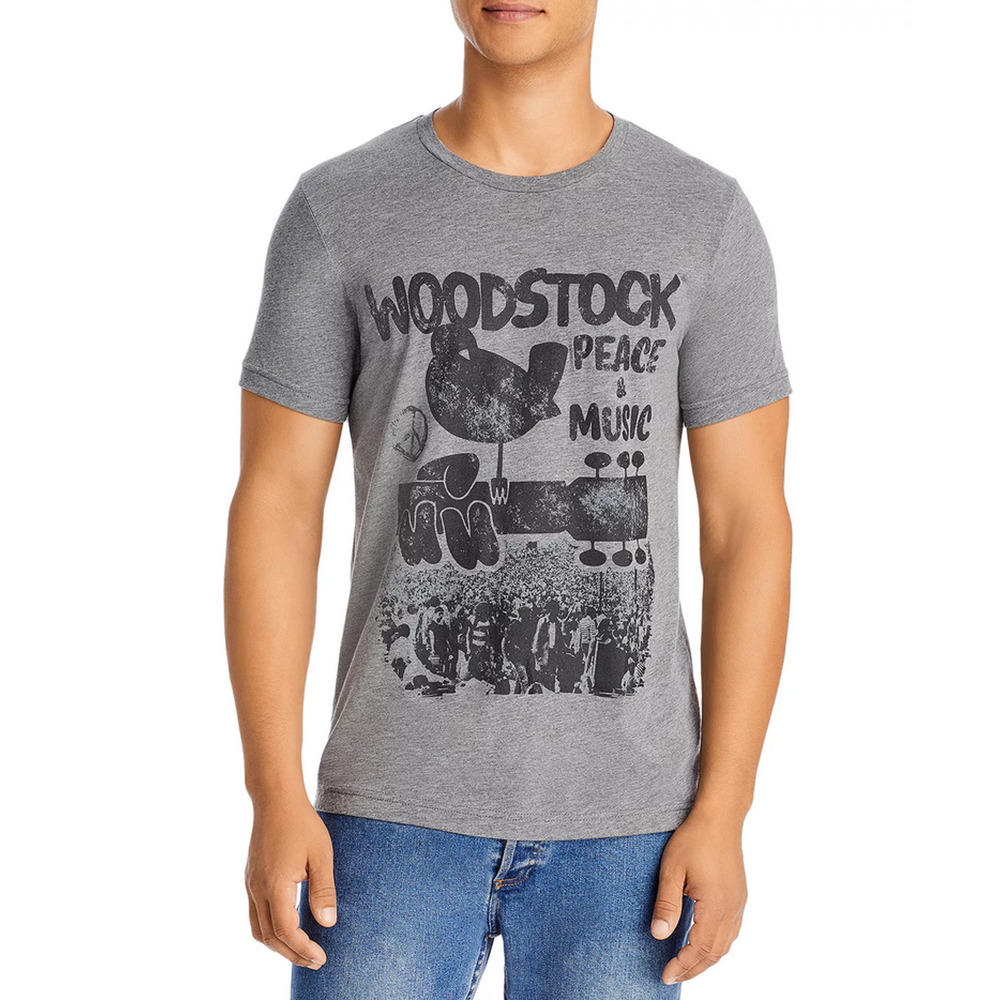 Philcos Woodstock Short Sleeve Tee Gray Size L 4033